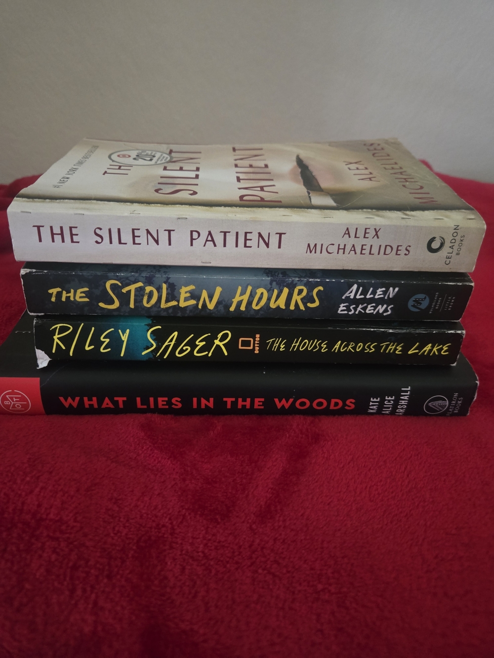 Assorted Thriller Books